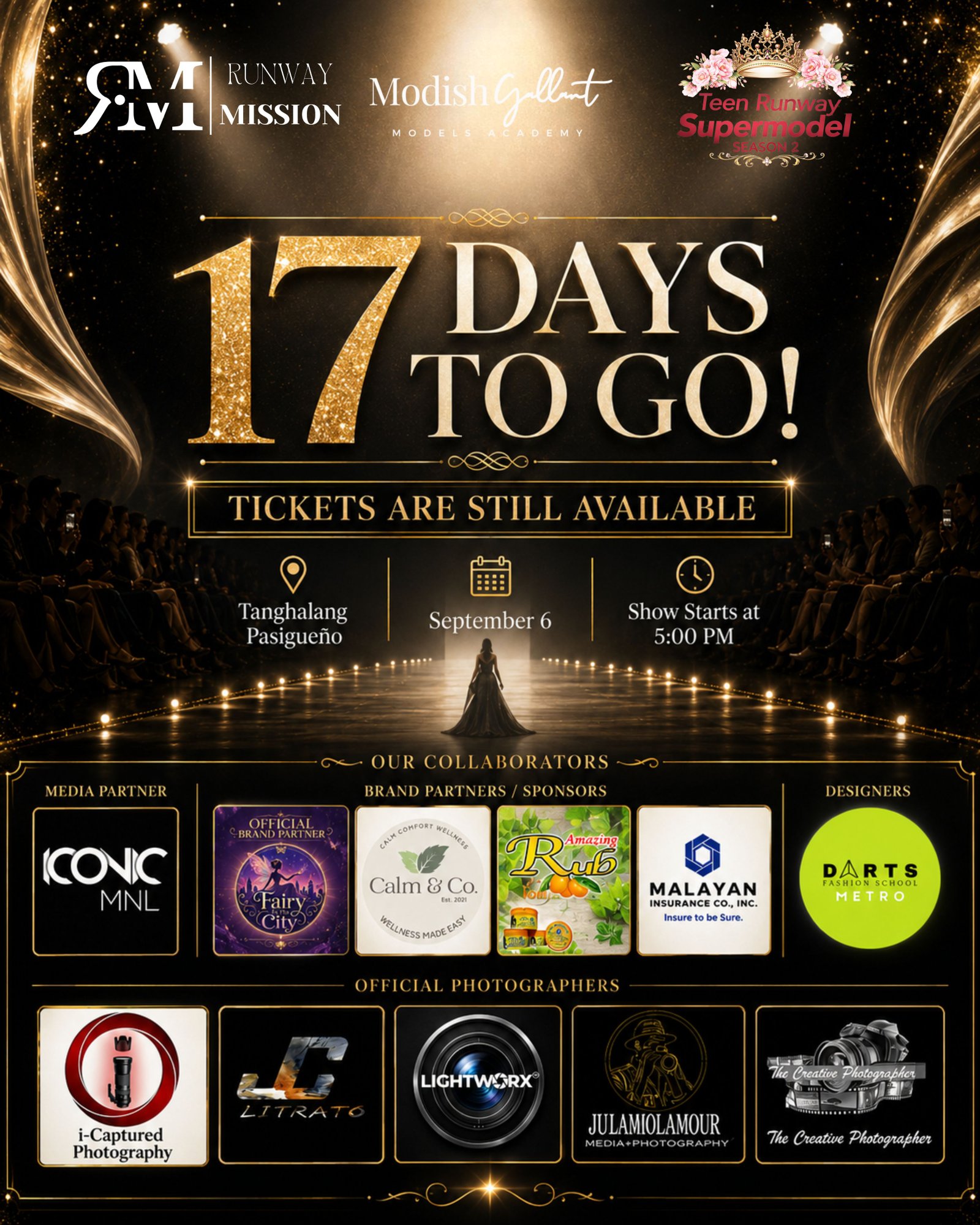 The Runway Mission Graduation Fashion show x Teen Runway Supermodel Season 2 Grand Coronation